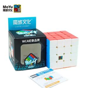 [Picube] MoYu Meilong 4x4 매직 큐브 4x4x4 스피드 큐브 매직 퍼즐 Strickerless Magico Cubo 어린이를위한 미니 사이즈 큐빙 장난감