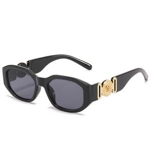 브랜드 작은 선글라스 여성 Deisgner 꽃 태양 안경 다각형 Fashoinable Ladies Shades Poplular 적합