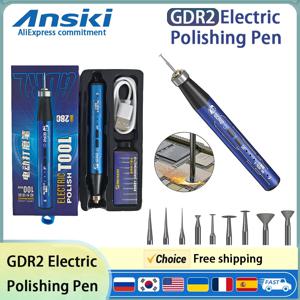 MECHANIC GDR2 전기 연마 펜 280mAh 리튬 배터리 휴대 전화 CPU/PCB/IC 절단 수리 조각 연마 도구