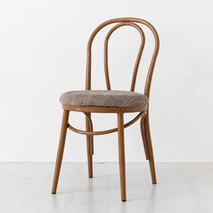 마켓비 빈티지의자 패브릭 M202 브라운 컬러 9046 5795 카페 가구용 고급스러운 디자인의 인테리어 의자