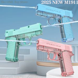새로운 M1911 권총 물총 장난감 여름 수영장 파티 해변 슈팅 게임 야외 장난감 소년과 소녀를위한 생일 선물