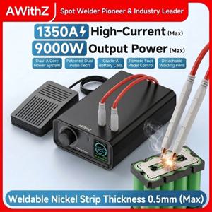 Awithz UK1 휴대용 배터리 스폿 용접기 DIY 미니 용접기 18650 리튬 배터리 팩 용접 도구 6000mah 용접 가능 0.5mm