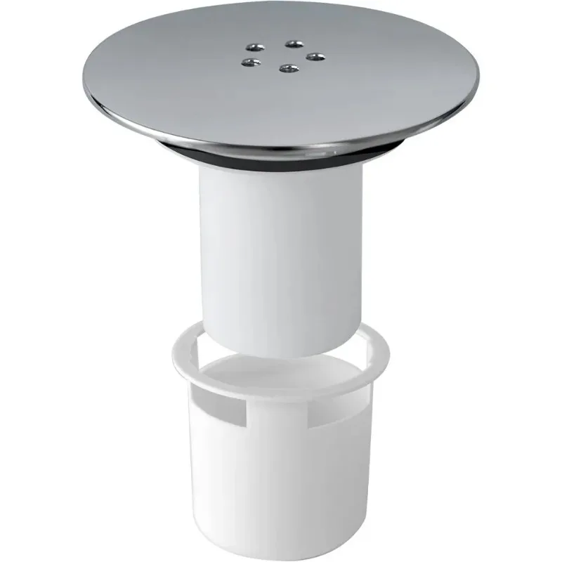 탈부착 가능한 샤워 배수구 커버, 크롬 도금 샤워 트랩 커버, 샤워 배수구 커버, 90mm/115mm
