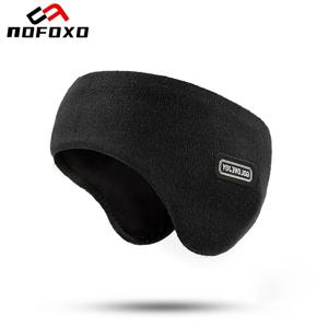 NOFOXO 겨울 귀마개 방풍 귀덮개 스키 플러시 귀 보호대 헤드밴드 귀 보호 야외 사이클링 러닝