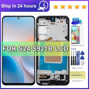 삼성 S24 TFT 품질 4G 5G LCD 디스플레이 터치 스크린 디지타이저 어셈블리 교체용 S921B SM-S921B/DS SM-S921U