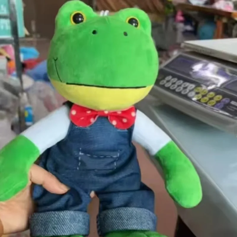 귀여운 마법 표정 플러시 인형 25cm 부드러운 플러시 개구리 장난감 만화 소녀 봉제 인형 선물 긴 다리 개구리 (재고 있음)