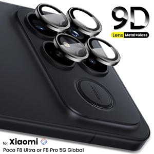 Xiaomi Poco F8 Ultra 5G 메탈 링 + 강화 유리 카메라 렌즈 보호 캡 커버 PocoF8Ultra PocoF8Pro Poko Little F 8 Pro