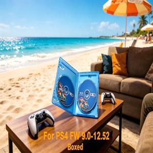 PS4 12.52 틱닝 디스크 게임 하드 드라이브 번들, 펌웨어 9.00-12.52용 탈옥 도구, 사전 로드된 게임 액세서리
