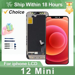 고품질 AAA 인셀 LCD 아이폰 12 미니 디스플레이 터치 12미니 스크린 교체 디지타이저 어셈블리 수리 부품 도매