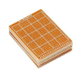 5x7cm 단면 범용 PCB 프로토타입 보드, 전자 실험 및 프로토타이핑 프로젝트용 DIY 납땜 회로 기판