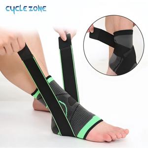1개 조절 가능한 압박 발목 보호대, 헬스장 러닝 보호 발목 붕대, 탄력 발목 보호대, 스포츠 피트니스용