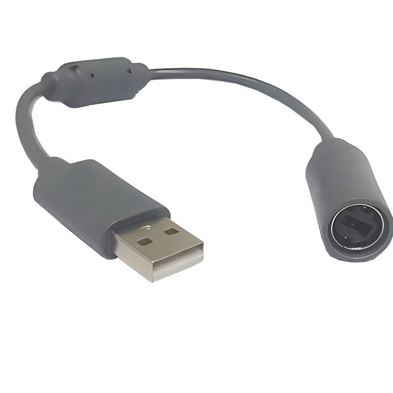 Xbox 360 컨트롤러 케이블 분배기 USB 브레이크웨이 와이어 게임 플레이어 변환 어댑터 라인 커넥터 코드 교체 케이블