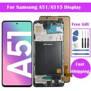 삼성 A51 디스플레이 A515 디스플레이 A515F/DS A515FD A515 LCD 디스플레이 터치 스크린 교체 A515F 디스플레이 용 Incell