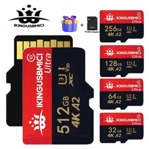 마이크로 메모리 카드 64GB 16GB SD 카드 고속 32GB C10 TF 플래시 카드 (폰 모니터링 카메라용 미니 SD)