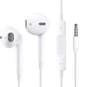 3.5mm Hifi 게임용 유선 이어폰(이어폰 포함) 휴대폰용 마이크가 있는 맞춤형 로고 15/16 Huawei/Samsung