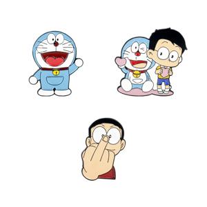 3개/세트 도라에몽 핀 라펠 핀 배낭용 브로치 배지 귀여운 옷 장식용 브로치 선물 친구들, 로봇 고양이 배지