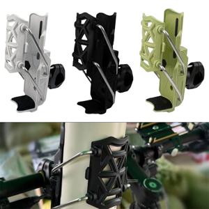 1PC 360도 조절 가능한 자전거 오토바이 핸들바 컵 홀더 케이지 물병용 MTB 로드 사이클링 ADV 오토바이 마운트 스탠드