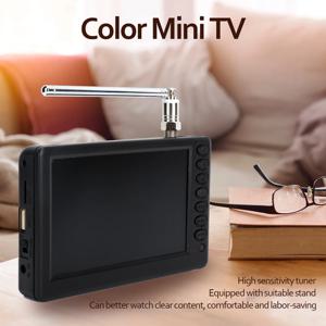 LEADSTAR 디지털 텔레비전 휴대용 FM ATV 브래킷, 고해상도 미니 TV, 다기능 미니 TV, 5 인치 포켓 디지털 TV