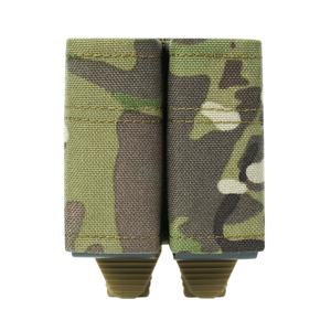 빠른 9mm 더블 매거진 파우치 사냥 야외 몰리 시스템 액세서리 허리 가방 장비 새로운 빠른 풀 스토리지