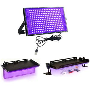 USB 보라색 빛 395nm 405nm LED UV 경화 램프 그림자 없는 접착제 경화 램프 녹색 오일 DIY 레진 쥬얼리 제작