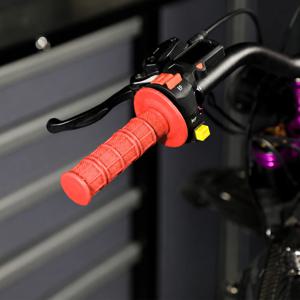 Q20 Yozam IN10 Surron Ultrabee 250-550cc 피트 전기 더트 바이크 오토바이 스쿠터 부품용 범용 핸들바 고무 그립
