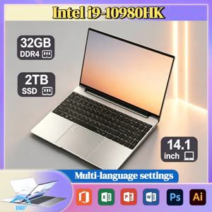 인텔 코어 i9 10980HK 14.1인치 프로 노트북 8코어 16스레드 2.4GHz 기본 속도 5.3GHz 부스트 속도 16MB 45W 32GB 램 2TB M.2 SSD 게이밍 사무용