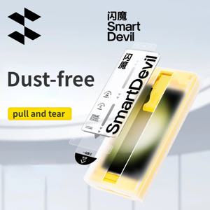 삼성 S26 S23 울트라 S22 울트라 풀 글루 소프트 필름 풀 커버리지 방진용 SmartDevil 미세결정 스크린 보호 필름
