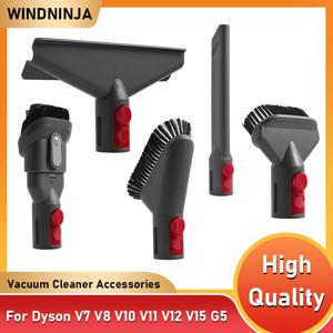 다이슨 V7 V8 V10 V11 V12 V15 G5 매트리스용 진공청소기 플랫 흡입 노즐 헤드, 라운드 브러시, 소프트 브러시 부품