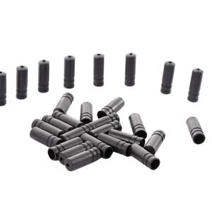 50pcs 산악 도로 자전거 자전거 브레이크 기어 외부 케이블 엔드 캡 팁 크림프 시프트 변속기 케이블 와이어 팁 캡 하우징