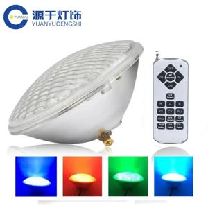 LED 수중 수영장 조명 프로젝터, 따뜻한 화이트 쿨 화이트, 12V PAR 56 RGB 스포트라이트, 18W, 36W, 54W