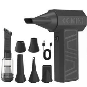 터보 제트 블로워 130000RPM 브러시리스 모터 4000mAh 강력 에어 블로워 4단계 조절 터보 블로워 무선 압축 먼지 제거기