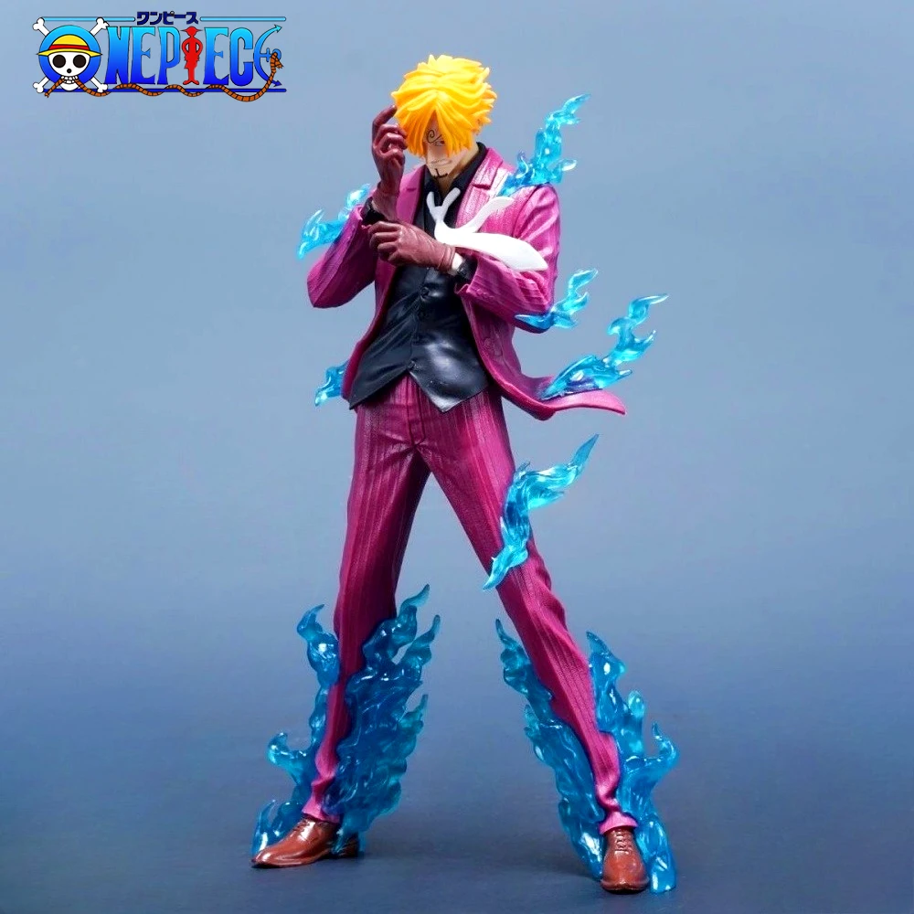 24cm/9.45인치 애니메이션 원피스 피규어 산지 액션 피규어 PVC 스태츄 데스크탑 장식품 컬렉션 모델 장난감 선물