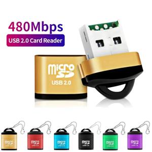 USB 2.0 고속 미니 USB 마이크로 SD/TF 메모리 카드 리더 어댑터(컴퓨터 데스크탑 노트북 노트북 액세서리 카트리지)