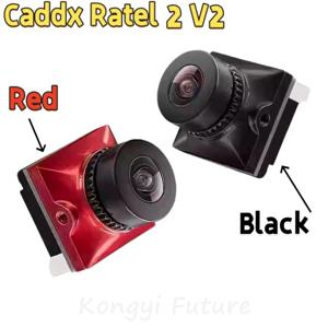 Caddx Ratel 2 V2 FPV 카메라 2.1mm 렌즈 16:9/4:3 NTSC/PAL 전환 가능 슈퍼 WDR 19×19mm RC 레이싱 드론용