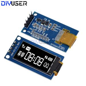 0.96인치 OLED 디스플레이 64x128 SSD1107 SPI I2C 수직 화면 흰색 라즈베리 파이 ESP32용