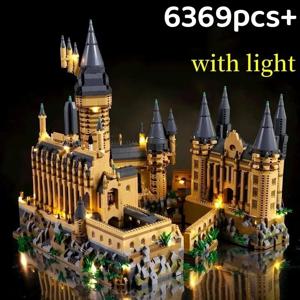 마이크로 입자 마법 성 중세 건축물 조립 세트 DIY 조립 브릭 MOC 모델 성인 및 어린이용 휴일 선물