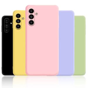 삼성 갤럭시 S25 플러스 A06 A16 A26 A36 A56 울트라 씬 커버용 고급스러운 컬러풀 백 커버, 새로운 소프트 실리콘 케이스
