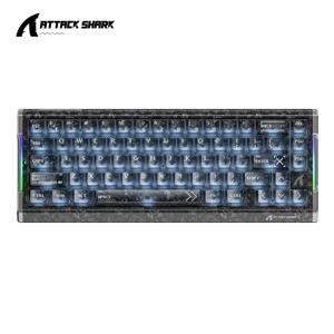 어택 샤크 X68HE R68HE 유선 8KHz 마그네틱 키보드 래피드 트리거 RT 스냅 탭 DKS MT TGL PC 게임용
