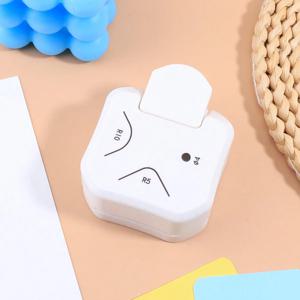 휴대용 다용도 3-in-1 코너 라운더 펀치 R4/R7/R10mm 종이 트리머 커터 (카드 제작, 스크랩북, DIY 공예 프로젝트용)