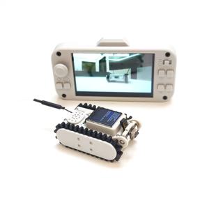 비디오 카메라가 장착된 RC 탱크, 파이프라인 검사 무선 로봇, 구멍 탐사 차량, ESP32 스캐닝 코드 네트워킹 앱 프로그램 장난감