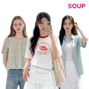 (20+15%무배)최대35% 숲X비지트인뉴욕 얼리썸머 베스트 티셔츠/가디건/블라우스/원피스 외 최대할인~90%