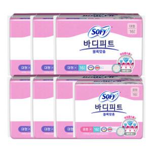 쏘피 바디피트 볼록맞춤 대형 16P 6개 + 중형 16P