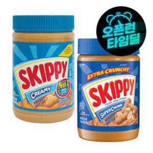 스키피땅콩버터 2종(크리미+청크)