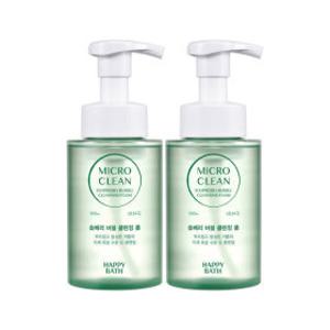 해피바스 마이크로 클린 솝베리/딥버블 버블폼 300ml 2개