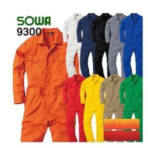 소와 작업복 SOWA 9300 츠나기 점프수트 긴소매 긴팔 남녀공용