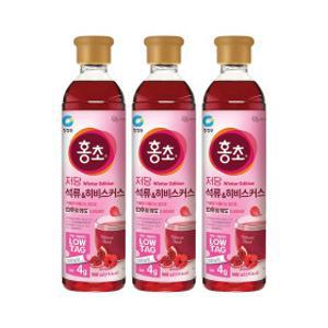 홍초 저당 석류히비스커스 900ml X 3개