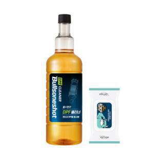 (10%결제할인)불스원샷 DPF 클리너 500ml 강제재생 DPF클리닝 연료첨가제 디젤차 +포돌이 물티슈(70매)