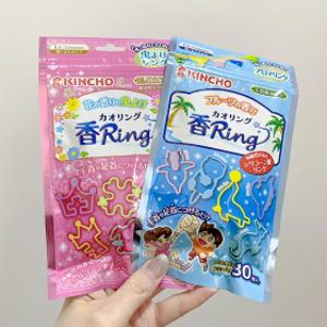 KINCHO 킨쵸 카오링 벌레 모기퇴치 향기 팔찌세트 3포 90개