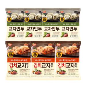 동원 개성 교자만두 고기 600g x 4봉 + 김치 600g x 3봉