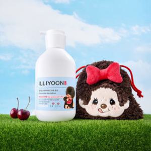 일리윤x몬치치기획 세라마이드 아토로션 600ml 1입 +몬치치 파우치
